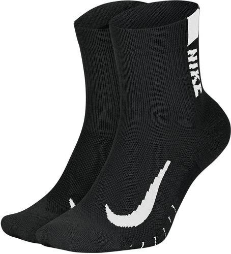 NIKE-Multiplier 2 Pack Ankle Sock-0
