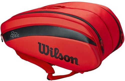 WILSON-Sac thermobag Wilson Roger Federer DNA 12R Rouge-image-1