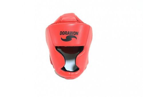 DORAWON-DORAWON, Casque de protection boxe KANSAS, rouge-image-1