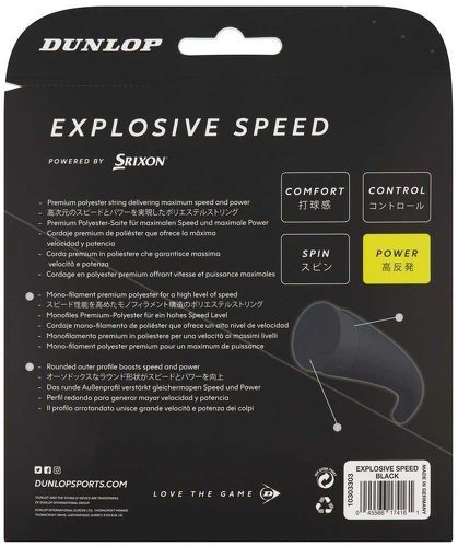 DUNLOP-Explosive Speed Polyester (12m)-1