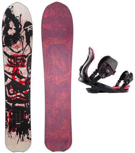 ROSSIGNOL-Rossignol Planche Snowboard Xv Sashimi Lg+cobra M/l-0