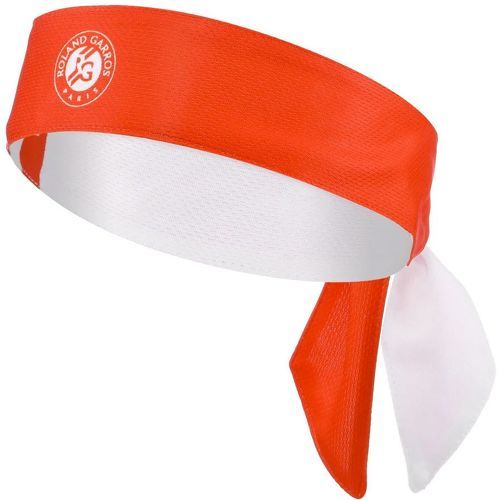 ROLAND-GARROS-Headband Roland Garros Performance Microfibre Orange Terre Battue-image-1