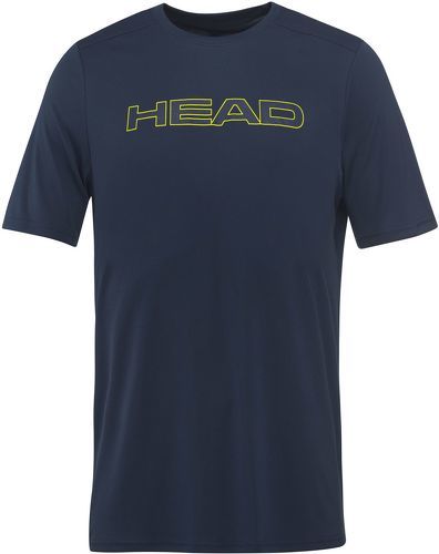 HEAD-T-Shirt Head Junior Basic Tech Bleu Navy-image-1