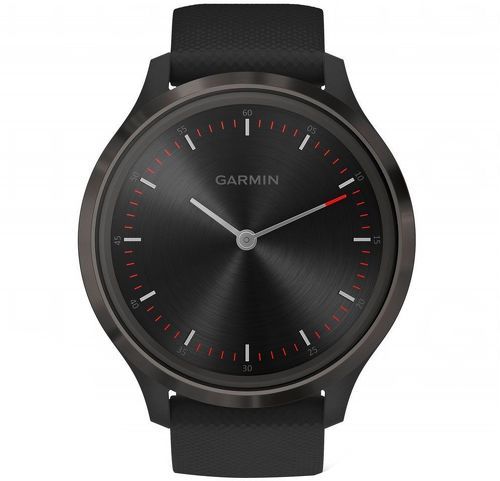 GARMIN-Garmin vivomove 3 - Montre connectée avec aiguilles mécaniques et écran tactile - Black-1