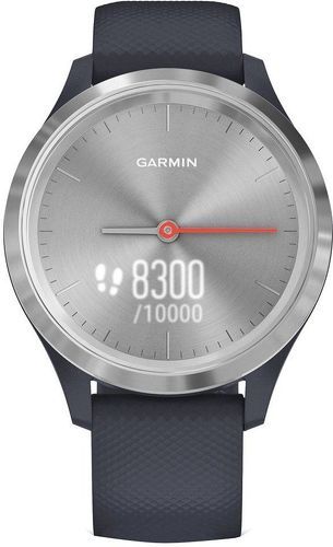 GARMIN-Garmin vivomove 3S - Montre connectée avec aiguilles mécaniques et écran tactile - Silver grey-3