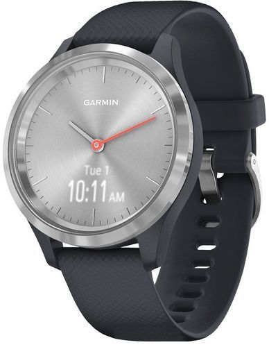 GARMIN-Garmin vivomove 3S - Montre connectée avec aiguilles mécaniques et écran tactile - Silver grey-4