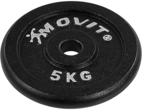 MOVIT-MOVIT® 2 x Haltères courts de 30 kg en fonte (poids 8x5kg + 4x2,5kg + 4x1,25kg)-image-5