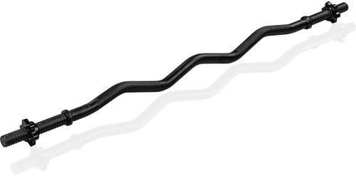 MOVIT-MOVIT® Barre Curl de 130 cm avec étoiles de serrage - Coloris: noir-0