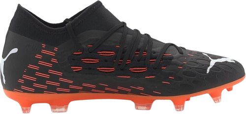 PUMA-Chaussures de foot Noires/Orange Homme Puma Future 6 3 Netfit-image-1