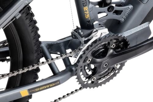 MOMABIKES-VTT Electrique VAE, EMTB-27.5 ", Full Suspension, SHIMANO 24 Vitesses & Freins a disque Hydraulique Batterie Intégrée Ion Lithium 48V 13Ah-4