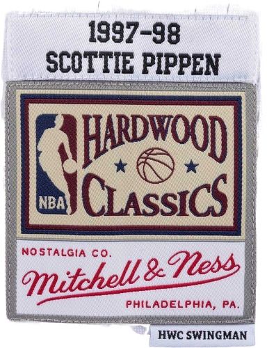 Mitchell & Ness-Maillot NBA Scottie PIPPEN Bulls Blanc Swingman - Mitchell & Ness-image-1