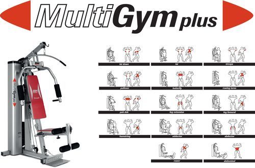 Pro Action BH-Multigym Plus G112X - Multistation-4