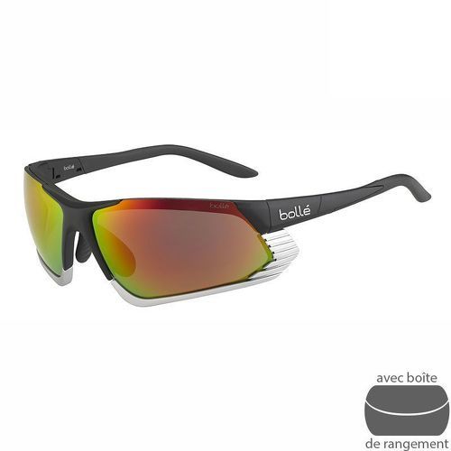 BOLLE-Bollé - Lunettes De Soleil Cadence Noir Et Argent - Lunettes de vélo-0