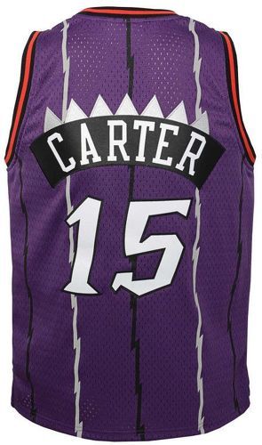 Mitchell & Ness-Maillot NBA Vince Carter Toronto Raptors 1998 Mitchell & Ness Hardwood Classic Violet Pour bébé-2