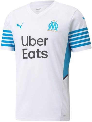 Maillot Puma Olympique de Marseille Om Domicile 2020/21 blanc homme