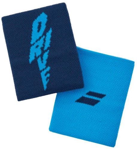 BABOLAT-Serre-Poignets Babolat Logo Jumbo Drive Bleu-image-1