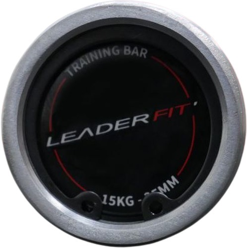 Leaderfit-BARRE CROSS TRAINING FEMME - 201 CM / 25MM / 15KG-1