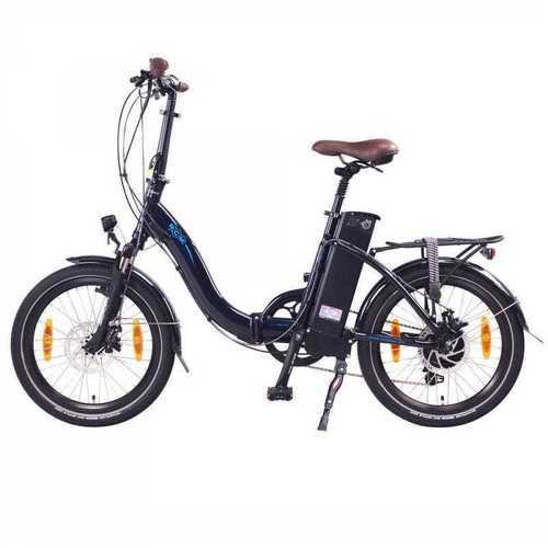 NCM BIKE-Vélo Électrique Pliant Ncm Paris Bleu Marine - 20", 250W, Batterie 36V 15Ah 540Wh-3