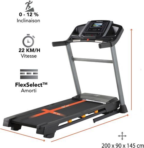 NORDICTRACK-S40 Connecté iFIT / 0 à 22 km/h / Moteur 3.0 CHP - Tapis de course-2