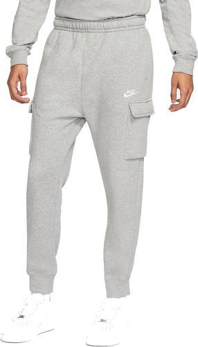 NIKE-Pantalon de survêtement Nike Sportswear Club Cargo BB gris-image-1