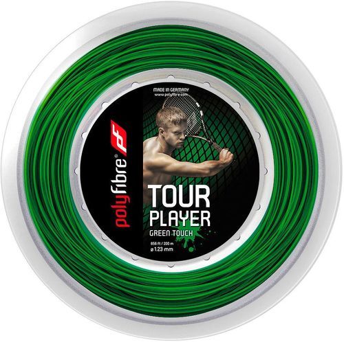 POLYFIBRE-Bobine Polyfibre Tour Player Green Touch 200m-image-1