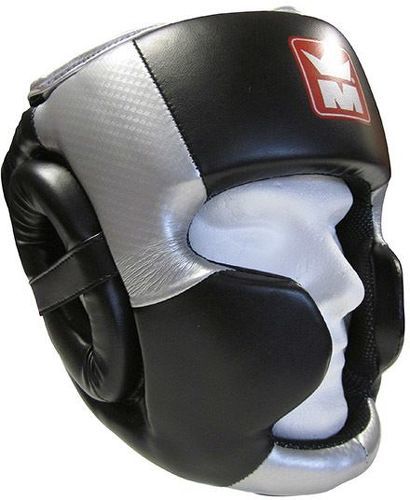 MONTANA-Casque de boxe Montana Fullguard Adulte noir-0