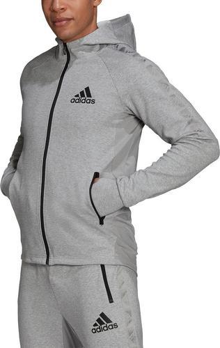 adidas Performance-Sweat à capuche modèle AEROREADY Designed to Move Sport-image-1