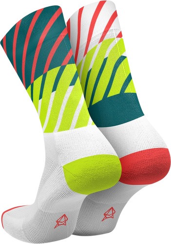 INCYLENCE-Incylence Diagonals Canary Inferno - Chaussettes de running-1