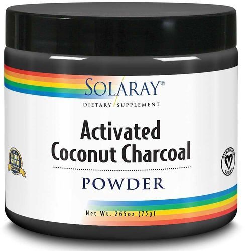 Solaray-Solaray Charbon De Coco Activé 150Gr-0