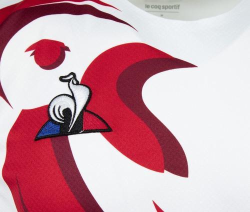 LE COQ SPORTIF-Rugby à 7 Blanc 2021 - Maillot de rugby-3