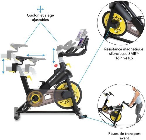 PRO FORM-Vélo D'Appartement Tdf Cbc - Velo biking-2