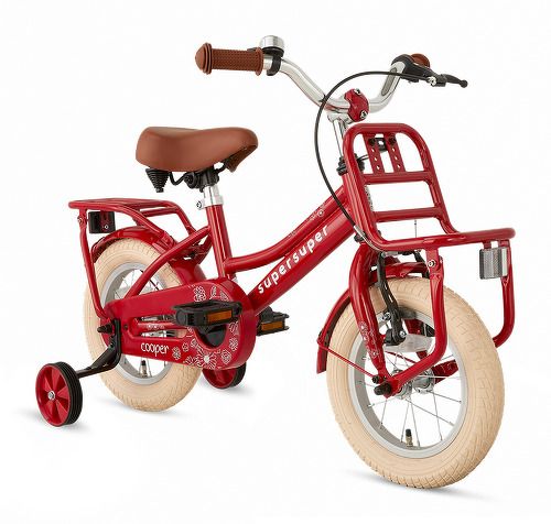Supersuper-Vélo enfant SuperSuper Cooper - 12 pouces - Rouge-image-1