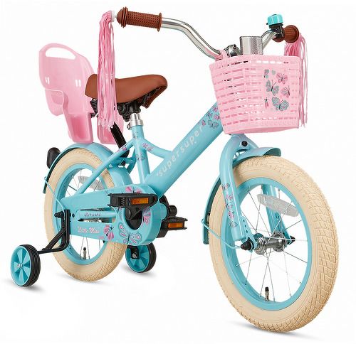 Supersuper-Vélo enfant SuperSuper Little Miss - 14 pouces - Turquoise-image-1