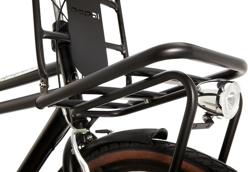 Popal-Vélo homme Popal Daily Dutch Basic + - Vélo de transport - 50 cm - Noir-1