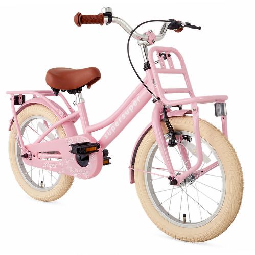 Supersuper-Vélo enfant SuperSuper Cooper - 16 pouces - Rose-1
