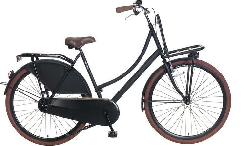 Popal-Vélo femme Popal Carrier - Vélo de transport - 50 cm - Noir Mat-image-1