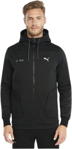 PUMA-Mercedes F1 Hooded Sweat Jacket - Sweat-2