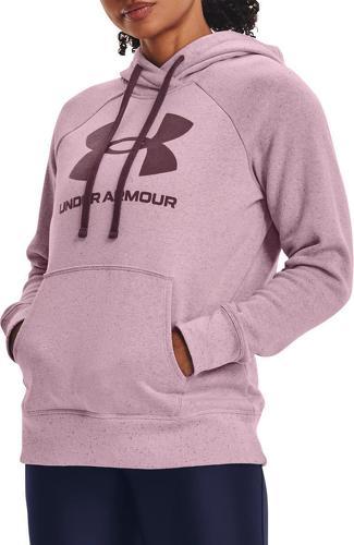 UNDER ARMOUR-Rival Fleece Logo Hoodie-PNK-image-1