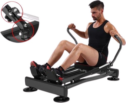 Boudech-Aviron De Fitness Hydraulique - Rameur-2