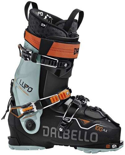 DALBELLO-Chaussures De Ski De Rando Dalbello Lupo Ax 100 Uni Black Pale Blue Homme Noir-image-1