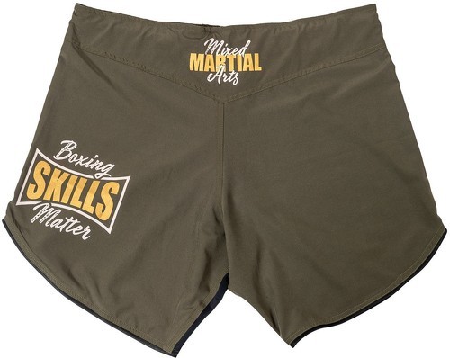 METAL BOXE-SHORT MMA NEVER DROP YOUR GUARD KAKI-1