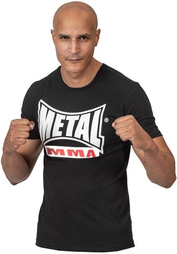 METAL BOXE-Tee-Shirt MMA noir Métal Boxe-0