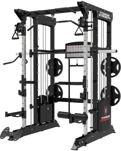 Titanium Strength-Titanium Strength Black Series B200 Station de Musculation avec 2 Charges de 100 kg-image-1