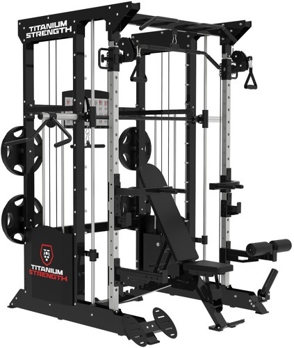Titanium Strength-Titanium Strength Black Series B200 Station de Musculation avec 2 Charges de 100 kg-image-2
