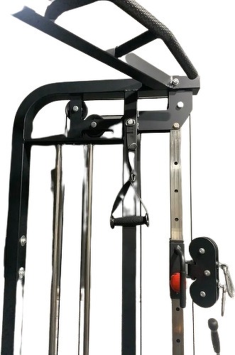 Titanium Strength-Commercial Dual Adjustable Pulley & Dual Cable Ratio 2:1 / 1:1 - Cross-over machine-4