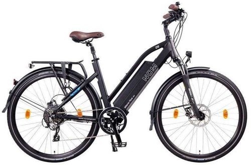 NCM BIKE-Vélo électrique Trekking NCM Milano Plus Noir - 28'', 250W, Batterie 48V 16Ah 768Wh-0