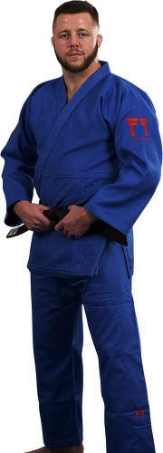 Fighting Films-Kimono de Judo Superstar 750 Gr - Approuvé IJF - Bleu - Taille 145cm-image-1