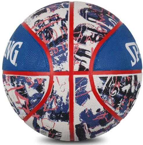 SPALDING-Spalding Ballon Basketball Blue Red Graffiti-2