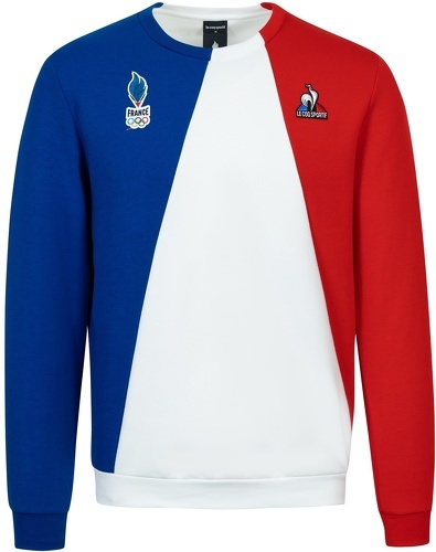 LE COQ SPORTIF-Sweatshirt France Olympique 2022 Crew Comm N°1-image-1