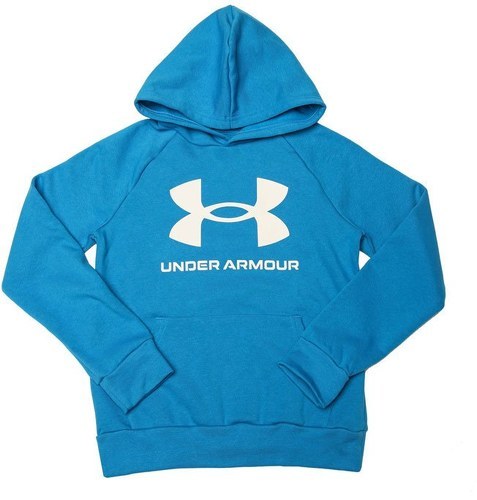 UNDER ARMOUR-Sweat capuche UA Rival polaire Grand Logo-3